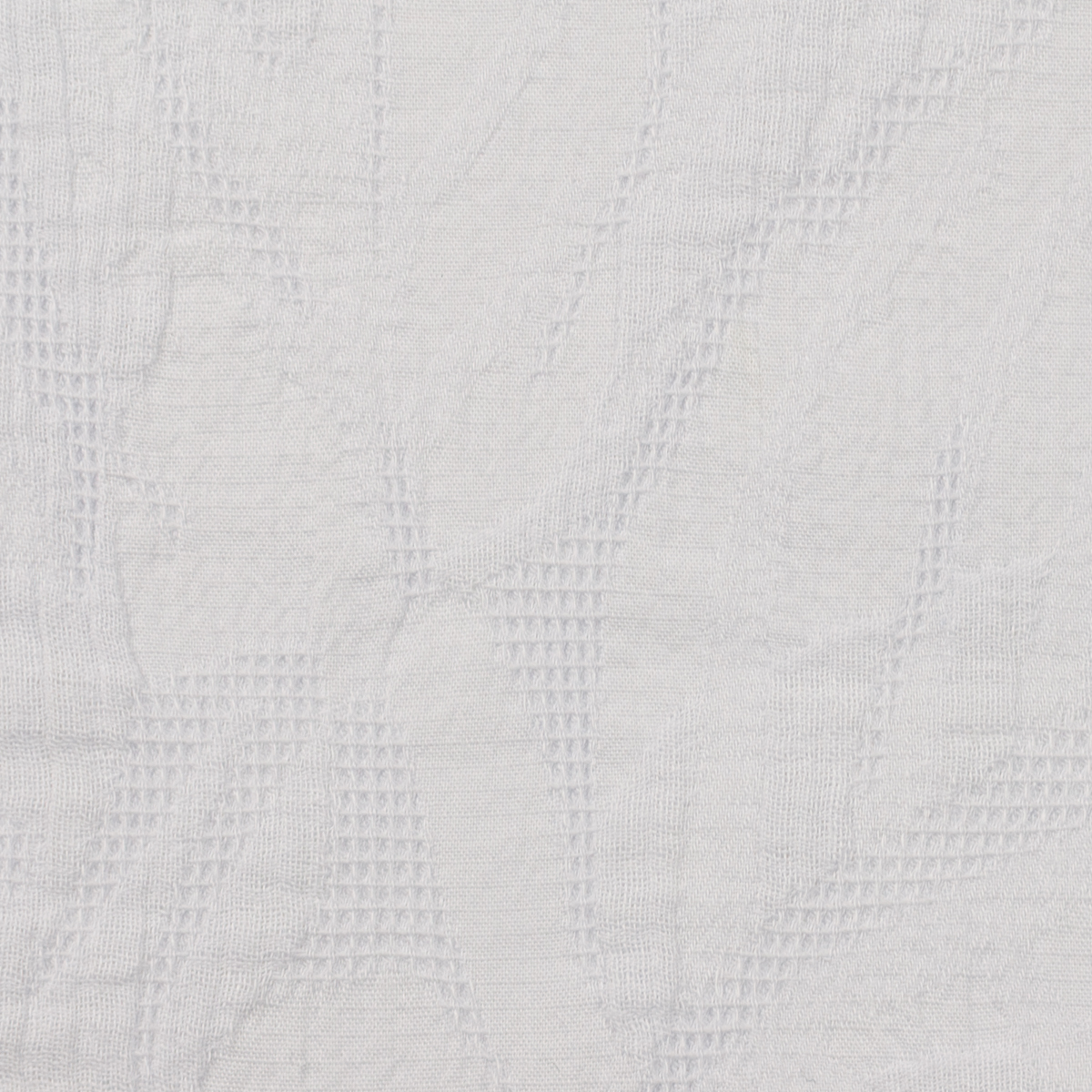 【アウトレット】コットン×ボタニカル(フロスティブルー)×ジャガードのサムネイル