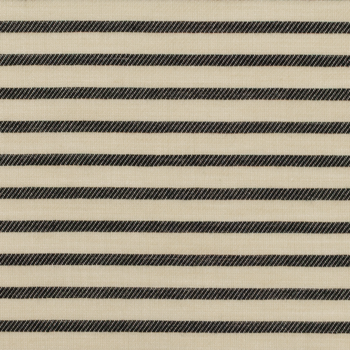 【アウトレット】コットン×ボーダー(エクリュ＆チャコール)×薄サージのサムネイル