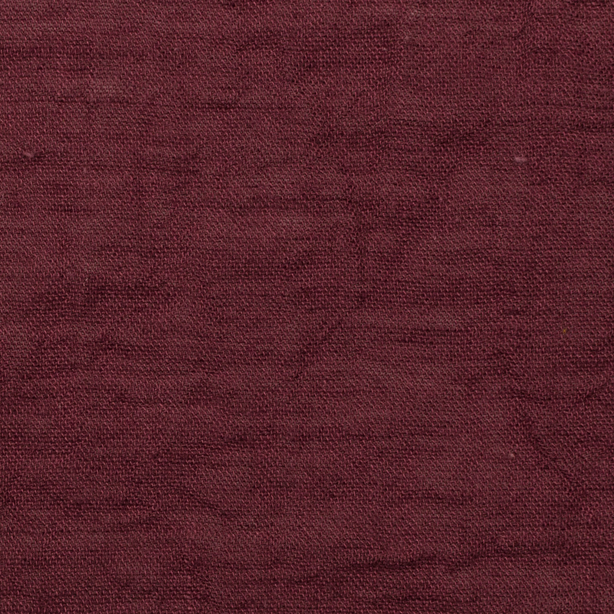 【アウトレット】リネン＆コットン×無地(ガーネット)×ガーゼワッシャーのサムネイル