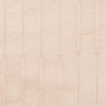 【アウトレット】コットン×ストライプ(パウダーピンク)×ボイルドビー・ワッシャーのサムネイル