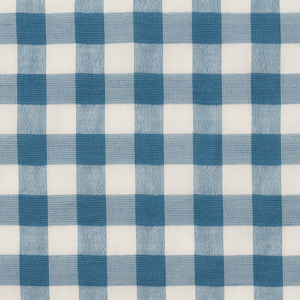 【アウトレット】ポリエステル×チェック(アッシュブルー＆オフホワイト)×ローンサッカーのサムネイル