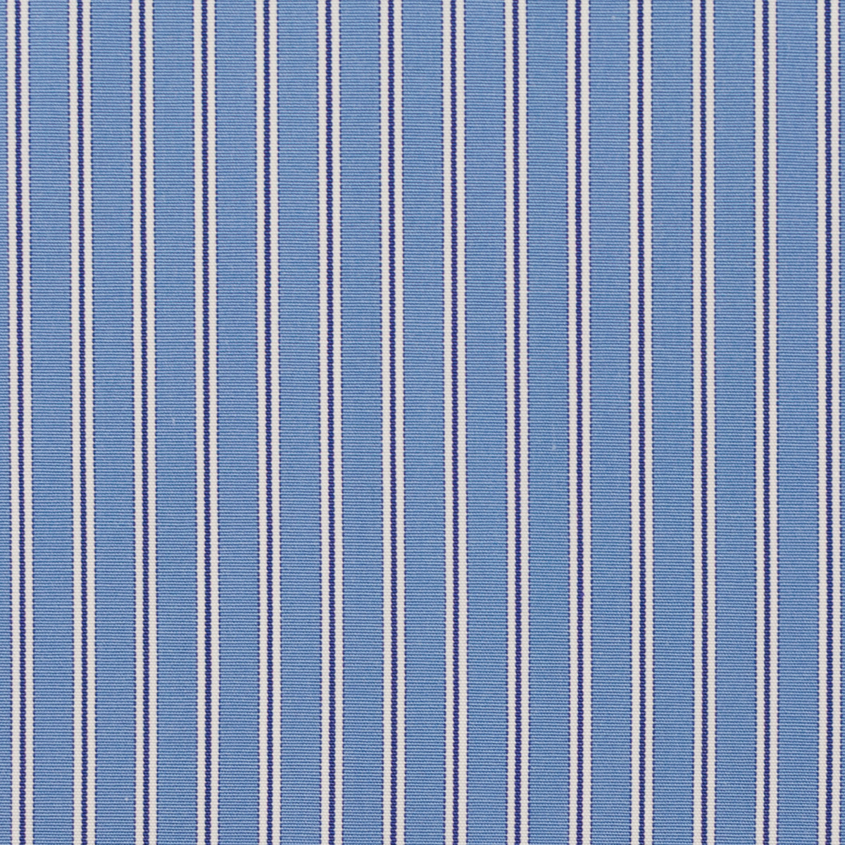 【アウトレット】コットン×ストライプ(ヒヤシンスブルー＆ネイビー)×ブロードのサムネイル