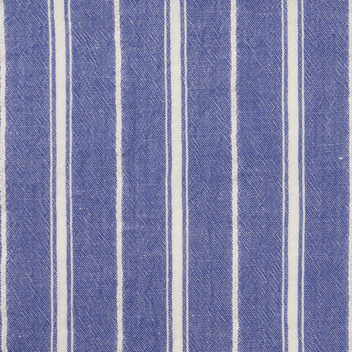 【アウトレット】コットン×ストライプ(ラベンダーブルー＆ホワイト)×シーチング・ワッシャーのサムネイル