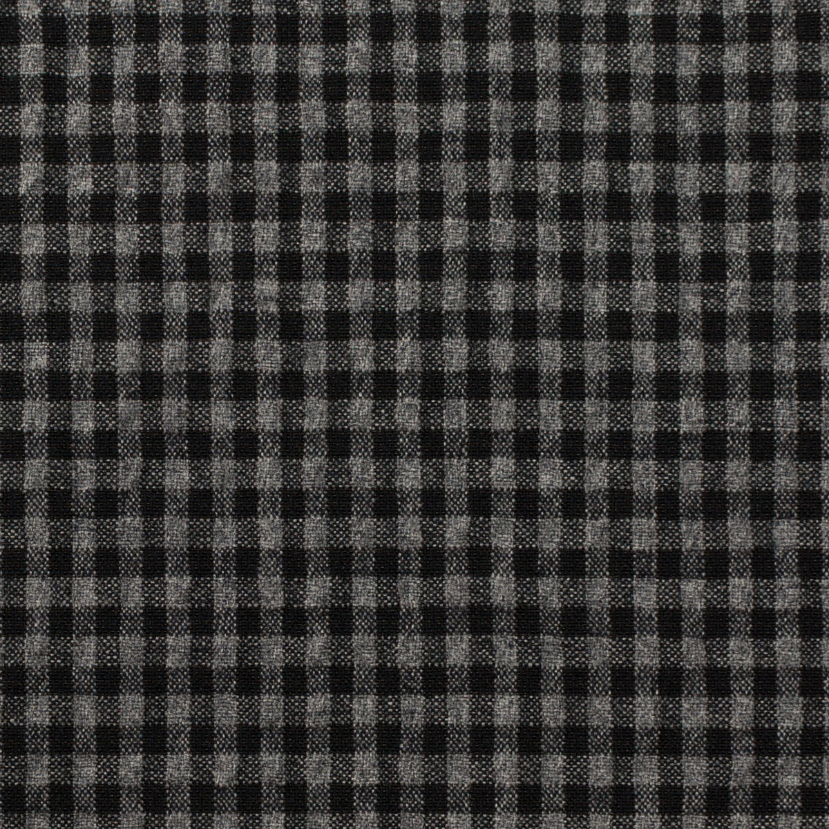 【アウトレット】コットン＆ポリエステル×チェック(グレー＆チャコール)×サッカーのサムネイル