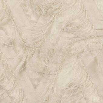 【アウトレット】ポリエステル×フリンジ(オイスター)×カットドビーのサムネイル