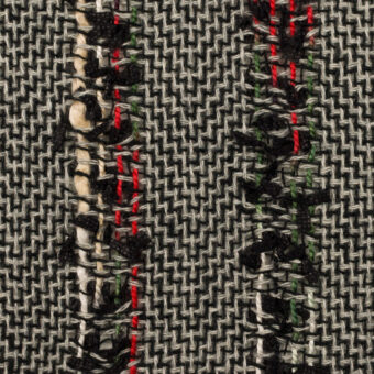 【アウトレット】コットン×ミックス(グレー、レッド＆ブラック)×ファンシーツイードのサムネイル