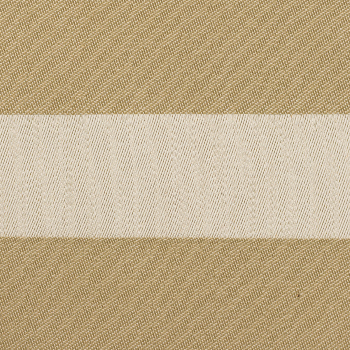 【アウトレット】コットン＆ポリエステル×ボーダー(カーキ＆オイスター)×二重織のサムネイル