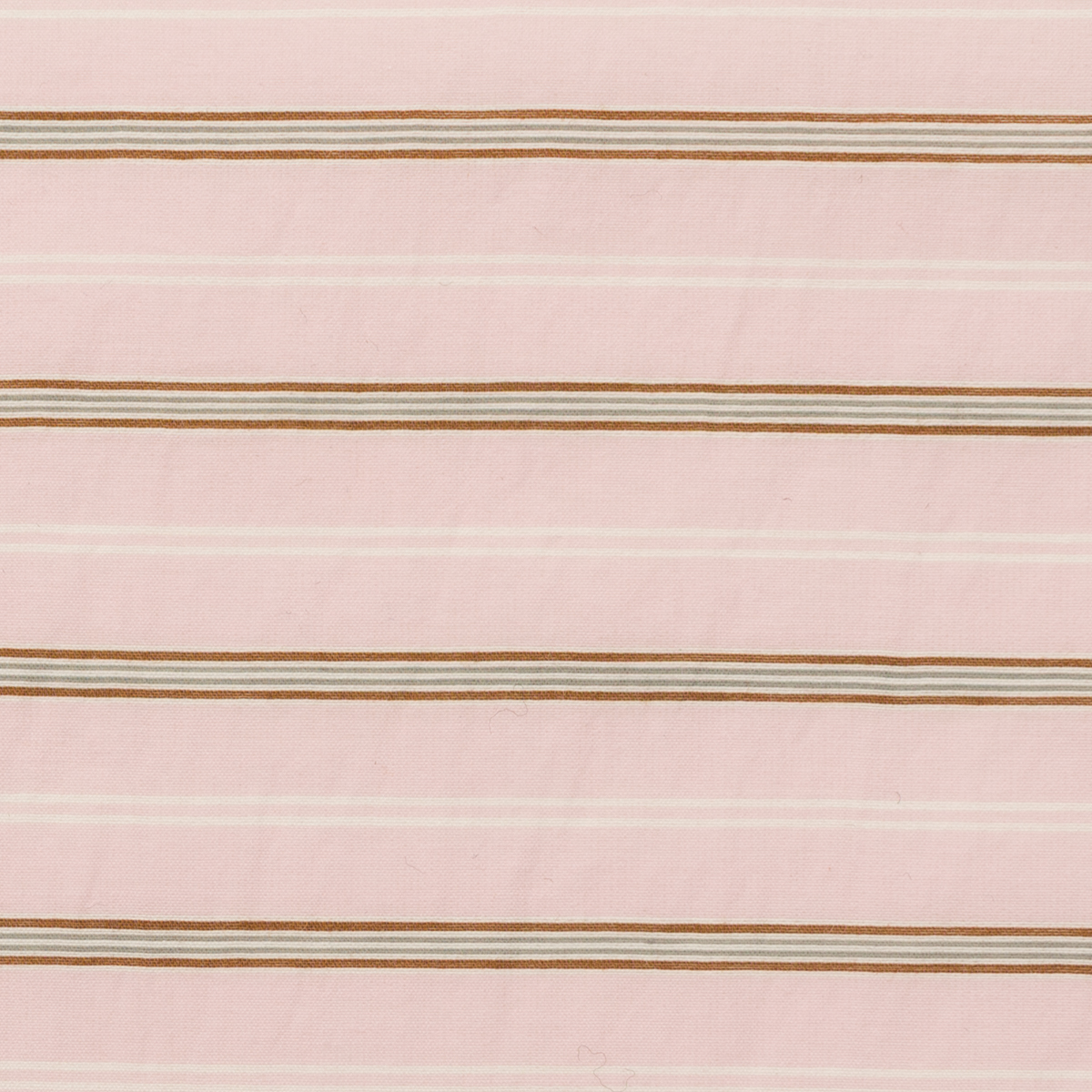 【アウトレット】コットン＆ナイロン×ボーダー(ベビーピンク＆オリーブ)×ローンのサムネイル