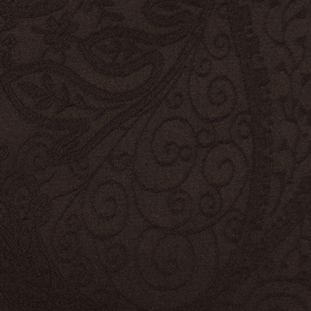 コットン＆ポリウレタン×ペイズリー(グラファイト)×ジャガード・ストレッチ_全2色のサムネイル