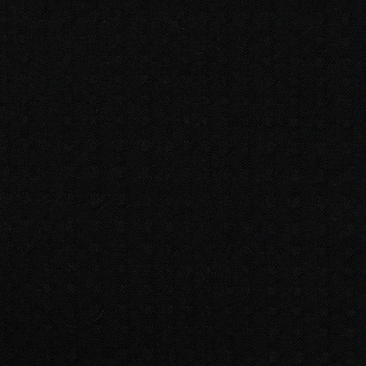 コットン＆ポリエステル×無地(ブラック)×サッカー_全5色のサムネイル