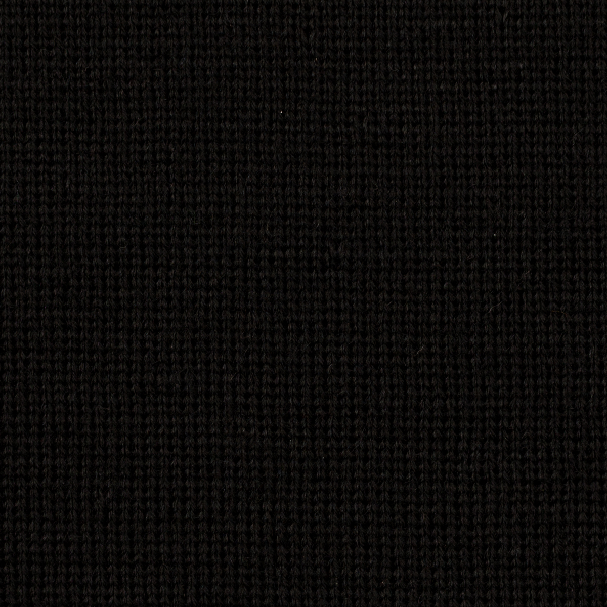 【アウトレット】ウール×無地(ブラック)×リブニットのサムネイル