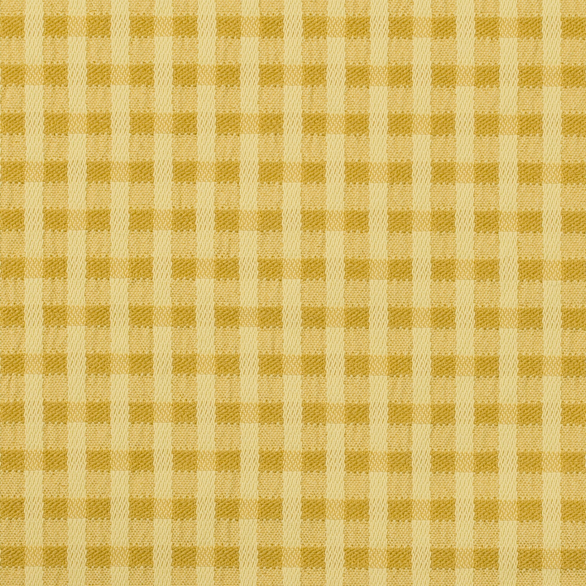 【アウトレット】ポリエステル×チェック(ストロー＆マスタード)×ドビーストレッチのサムネイル