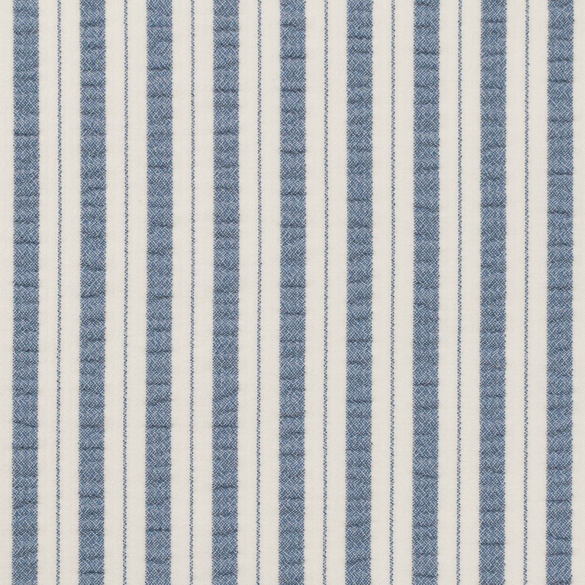 【アウトレット】ポリエステル×ストライプ(アッシュブルー＆ホワイト)×サッカーのサムネイル