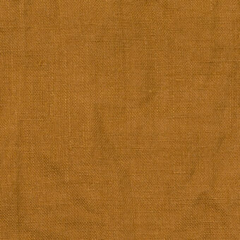 【アウトレット】リネン×無地(オーカー)×薄キャンバス・ワッシャーのサムネイル