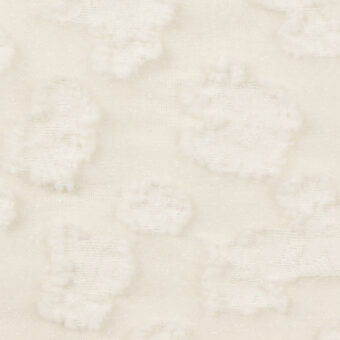 【アウトレット】ポリエステル×フラワー(ホワイト)×オーガンジー・カットジャガードのサムネイル