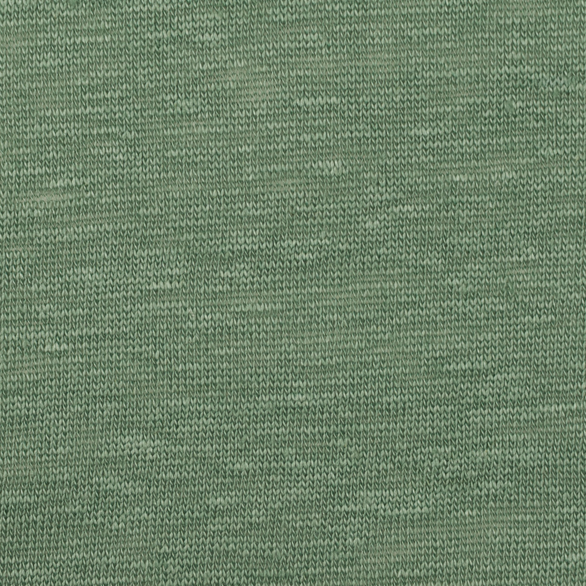 【アウトレット】リネン×無地(アッシュグリーン)×天竺ニットのサムネイル