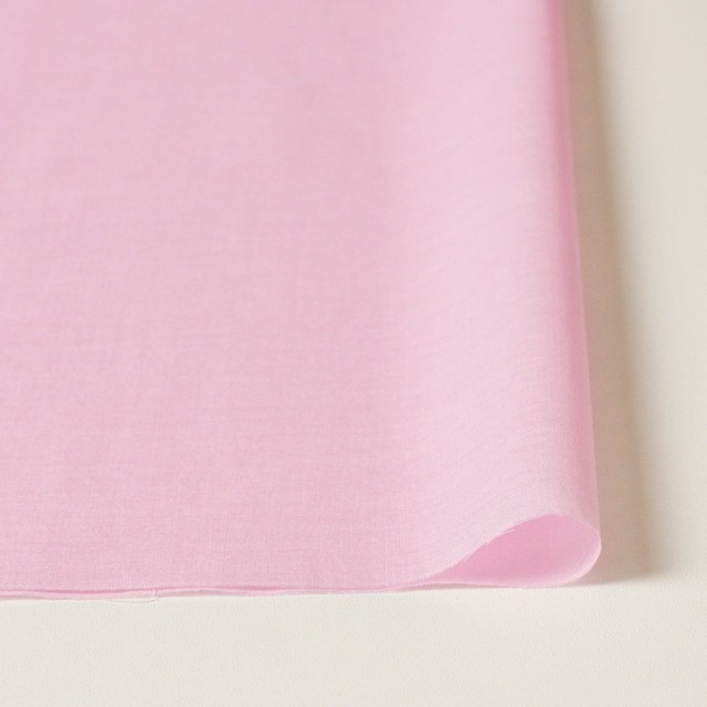 コットン 無地 ベビーピンク ボイル 全4色 Fab Fabric Sewing Studio 布地のオンライン通販とソーイングスクール
