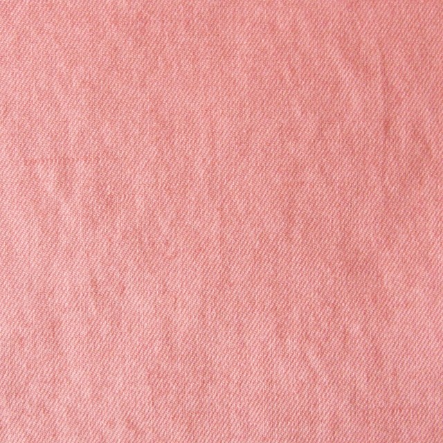 コットン&リネン×無地(ピーチ)×薄サージワッシャー イメージ1