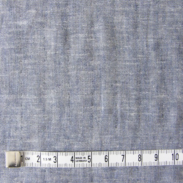 コットン&リネン×無地(ネイビー)×ダンガリーWガーゼ_全2色 イメージ4