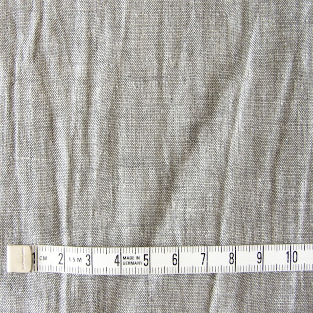 リネン混×無地(グレーミックス)×シャンブレーワッシャー_全2色 イメージ4