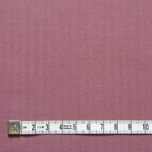 コットン×無地(グレイッシュピンク)×ヘリンボーン_全5色 イメージ4