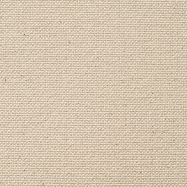 コットン×無地(生成)×6号帆布 イメージ1