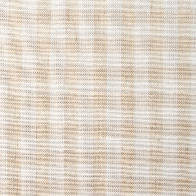 コットン&リネン×ギンガムチェック(生成)×薄シーチング_全2色 イメージ1