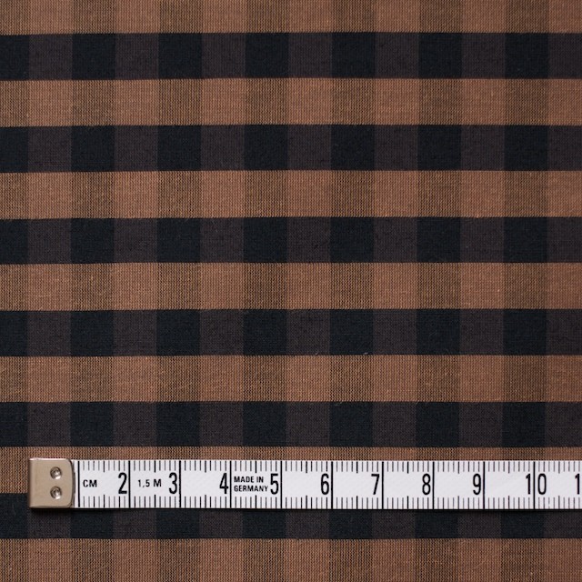 コットン&ポリエステル×チェック(オレンジ)×タフタ形状記憶_全2色 イメージ4