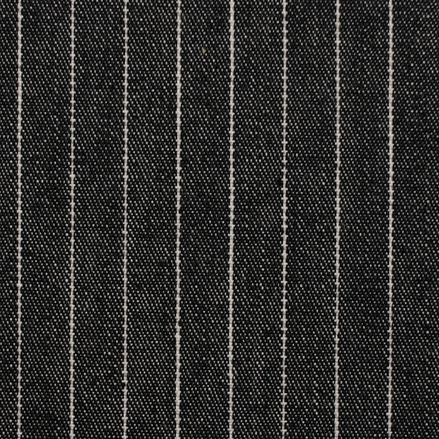 コットン×ストライプ(ブラック)×デニム_全3色 イメージ1