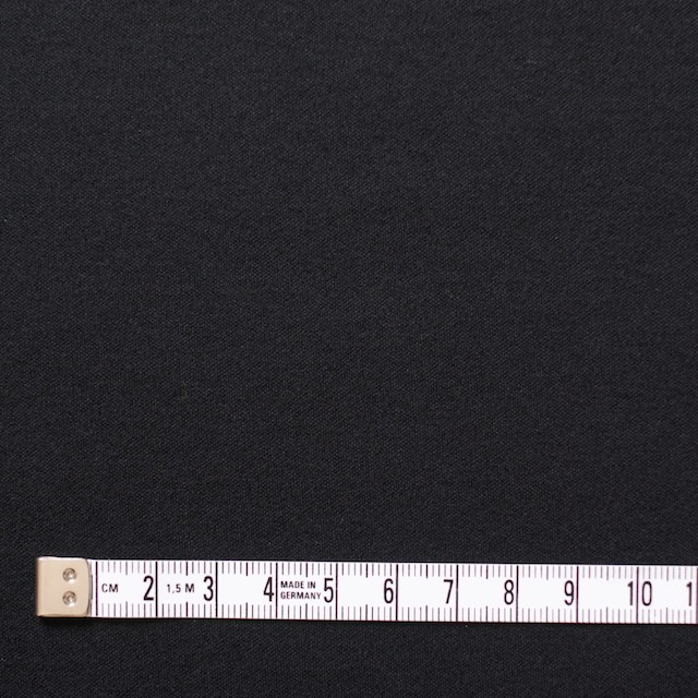コットン×無地(ブラック)×スムースニット イメージ4