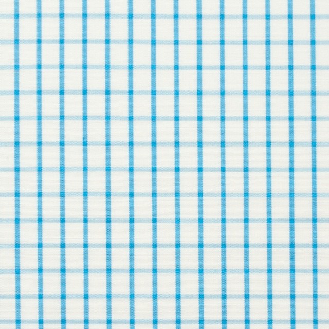 コットン×チェック(パステルブルー)×ブロード_全2色 イメージ1