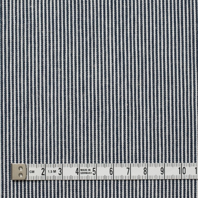 コットン×リネン混×ストライプ(ピンストライプ)×デニムヒッコリー_全4柄 イメージ4