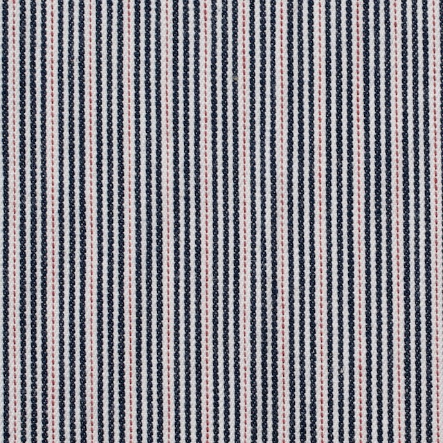 コットン×リネン混×ストライプ(トリプルストライプ)×デニムヒッコリー_全4柄 イメージ1