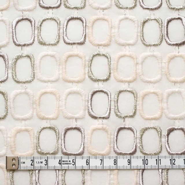 コットン×スクエア(オフホワイト)×ボイル刺繍_全2色 イメージ4