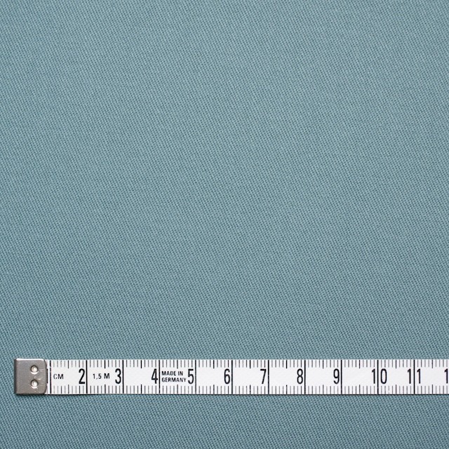 コットン&ポリウレタン×無地(アクアグリーン)×チノクロスストレッチ イメージ4