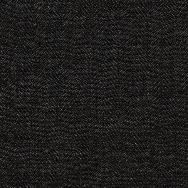 リネン×無地(ブラック)×ヘリンボーン_全2色 イメージ1
