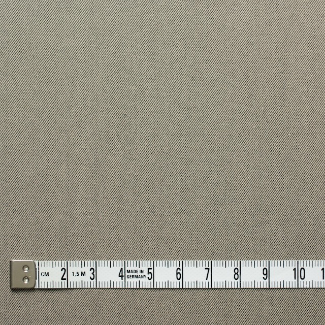 コットン×無地(キナリ&コゲ茶)×シャンブレーギャバジン_全5色 イメージ4