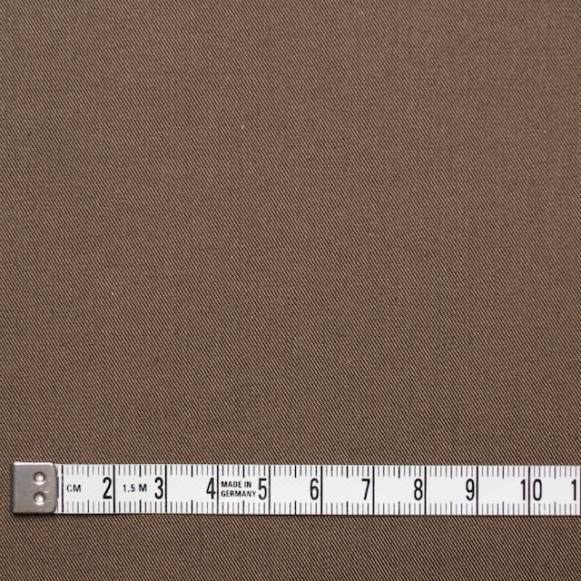 コットン×無地(コゲ茶&ベージュ)×シャンブレーギャバジン_全5色 イメージ4