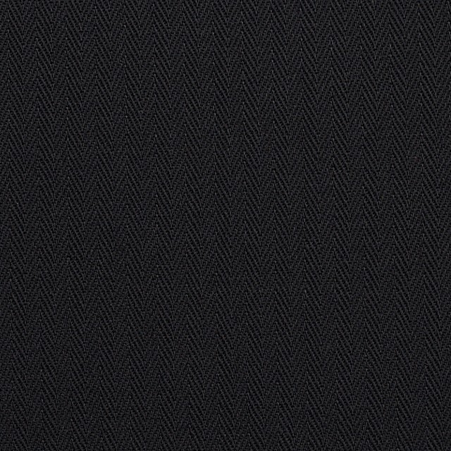 コットン×無地(ブラック)×ヘリンボーン イメージ1