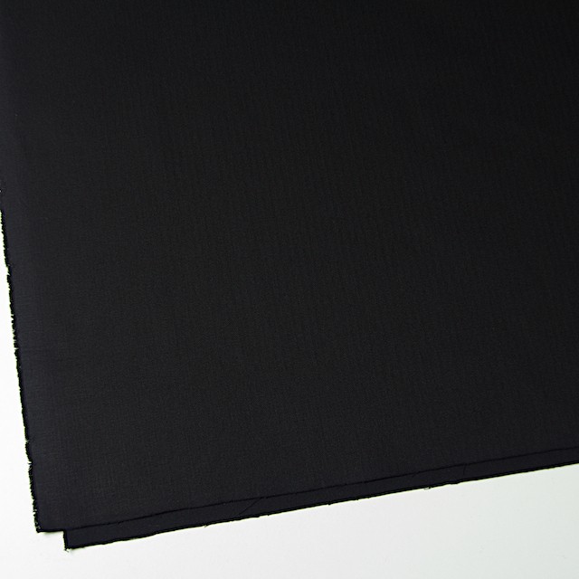 コットン×無地(ブラック)×ヘリンボーン イメージ2