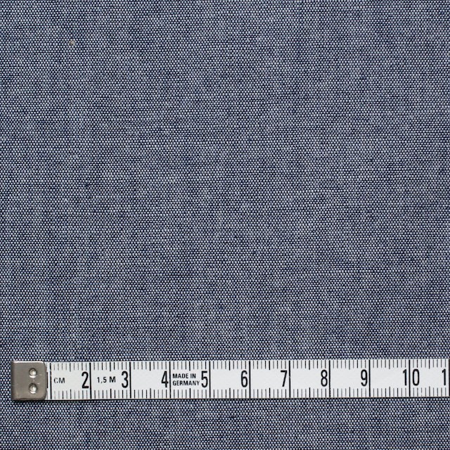 コットン&ウール×無地(ネイビー)×ダンガリー_全3色 イメージ4