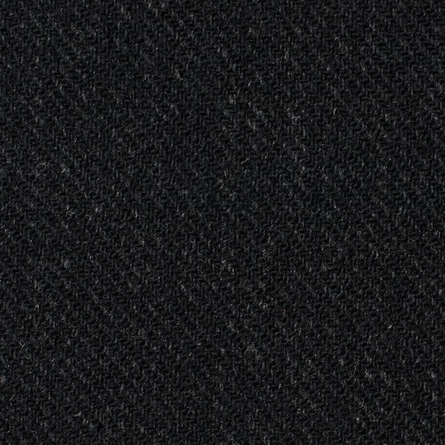 ウール×無地(ブラック)×厚カルゼ イメージ1