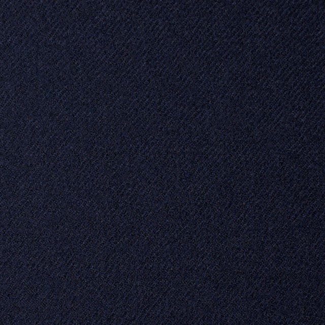 ウール×無地(ダークネイビー)×サージ イメージ1