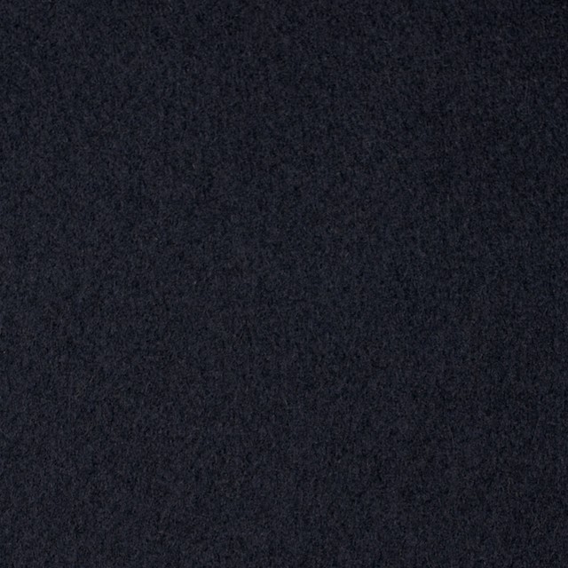 ウール×無地(ダークネイビー)×フラノ(フランネル) イメージ1