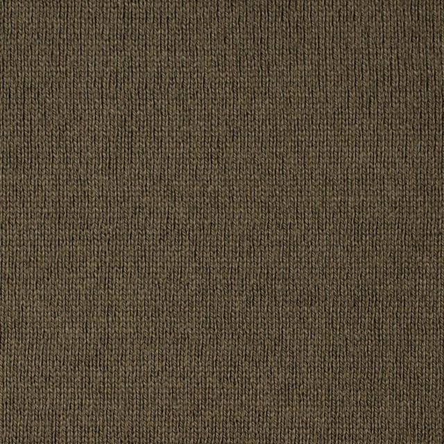 コットン×無地(オリーブグリーン)×天竺ニット_全5色 イメージ1