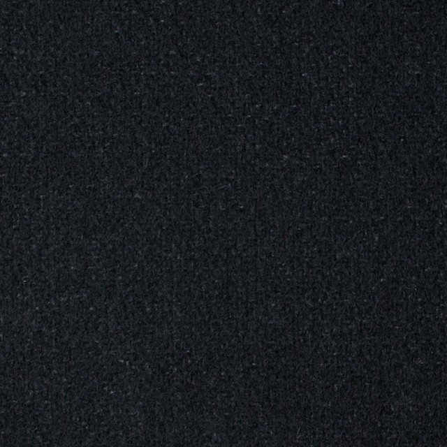 ウール×無地(ブラック)×フラノ(フランネル) イメージ1