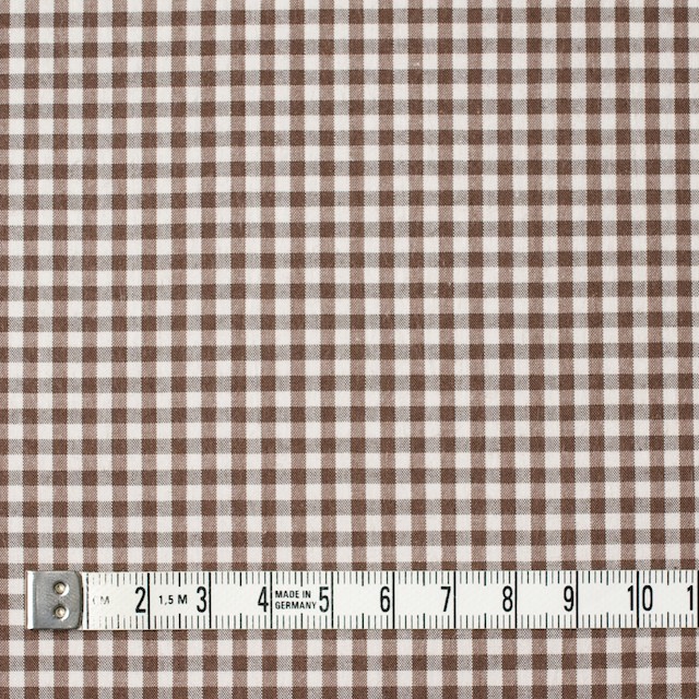 コットン×チェック(ブラウン)×ブロード イメージ4