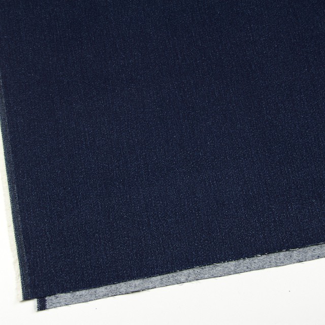 コットン&ポリウレタン×無地(インディゴ)×デニムストレッチ イメージ2