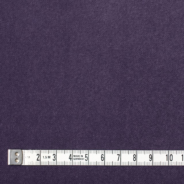 コットン×無地(バイオレット)×ベルベット_全9色 イメージ4