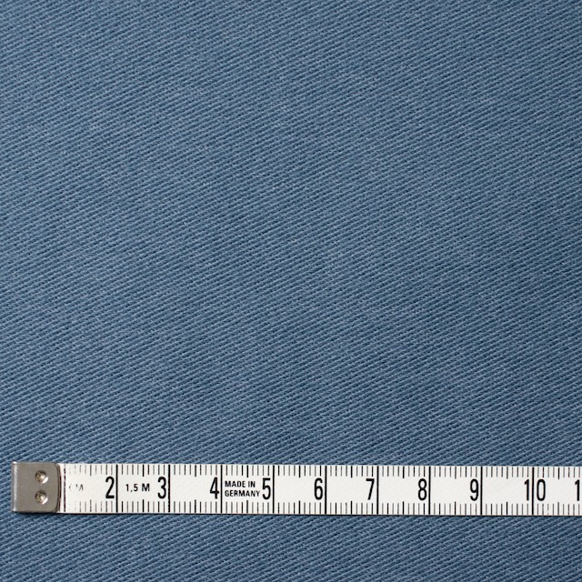 コットン&ポリエステル混×無地(ブルーグレー)×デニムライクニット_全10色 イメージ4